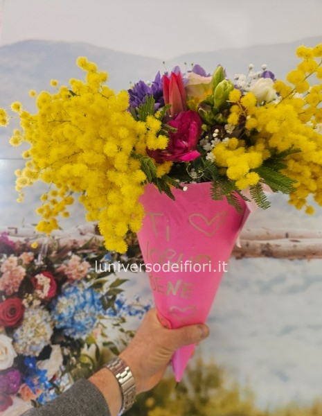 25 euro Cono festa della donna frase Ti voglio Bene